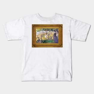 A Sunday Afternoon on the Island of La Grande Polygon Kids T-Shirt